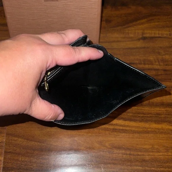 Louis Vuitton Epi Authentic Porte Monnaie Billets Tresor Leather Wallet MI1927